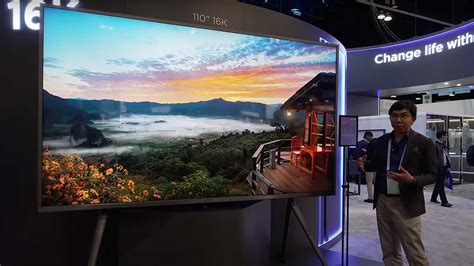 The world's first single piece 16K television set is here