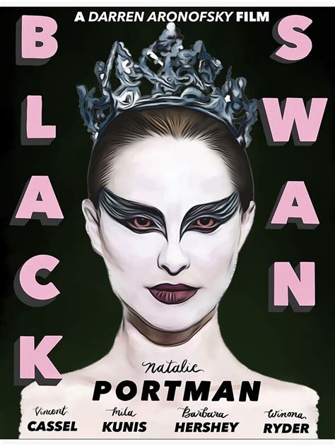 "black swan retro movie poster " Poster by levyallegra | Redbubble