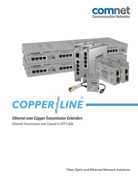 Ethernet over Copper Transmission Extenders