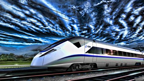 Download HDR Vehicle Train HD Wallpaper