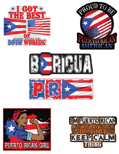 Puerto Rico Stickers Our Puerto Rico Flag Stickers Are - Etsy UK