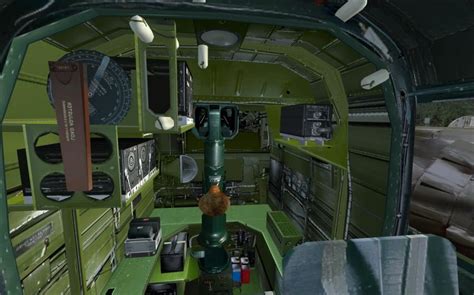 B-25 interior photos