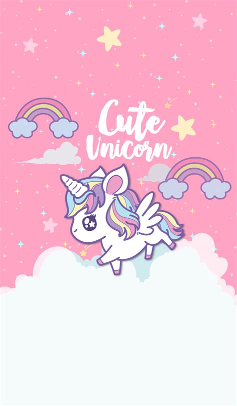 Top hơn 48 của cute hình nền unicorn - Starkid