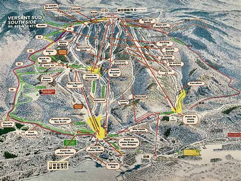 Mont Tremblant Pedestrian Village Map