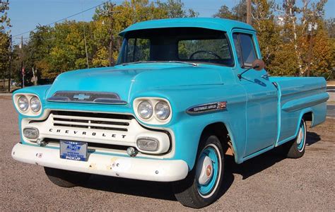 1959 Chevy Apache 3200 Pickup Truck, 235, 6 cylinder for sale in Pilot ...