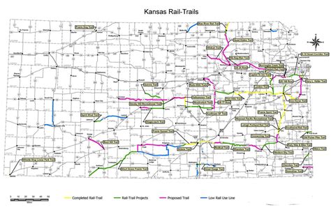 Free Kansas Railroad Map and the 8 Major Railroads in Kansas