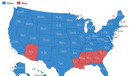 50 Years of Electoral College Maps: How the U.S. Turned Red and Blue ...