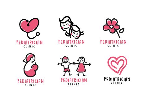 Pediatrician Logo Free Vector 156444 Vector Art at Vecteezy