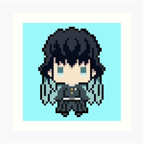 Pixel Art Anime Demon Slayer