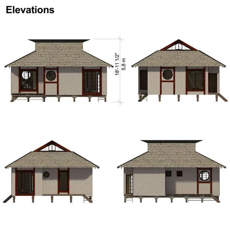 Japanese Small House Plans - Pin-Up Houses | Small japanese house ...