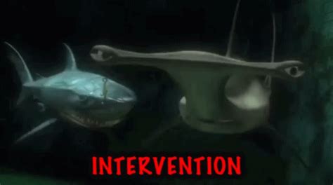 Finding Nemo Intervention GIF - FindingNemo Intervention Sharks ...