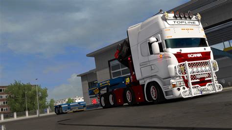 ETS2 - Scania Rjl Crane V2.0 (1.35.X) | Euro Truck Simulator 2 | Mods.club