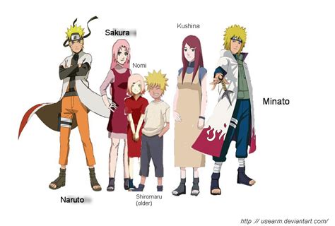 Naruto's Family - Uzumaki Family by Usearm on DeviantArt