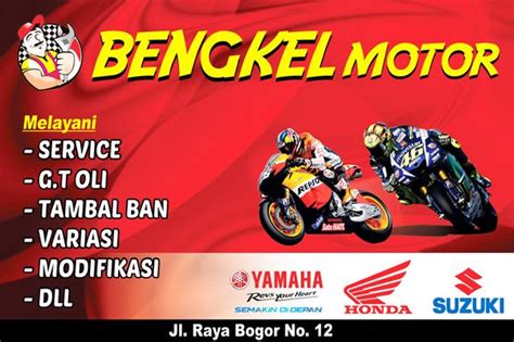 Jual CETAK SPANDUK BENGKEL MOTOR di Lapak LangkahKecil | Bukalapak