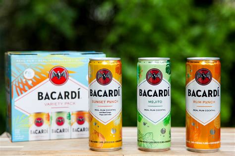 BACARDÍ Real Rum Canned Cocktails Expand Range With Three New Flavors ...