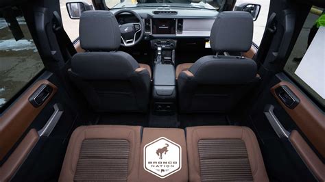 See Ford Bronco Base Interior Up Close And Personal In Detailed Photos