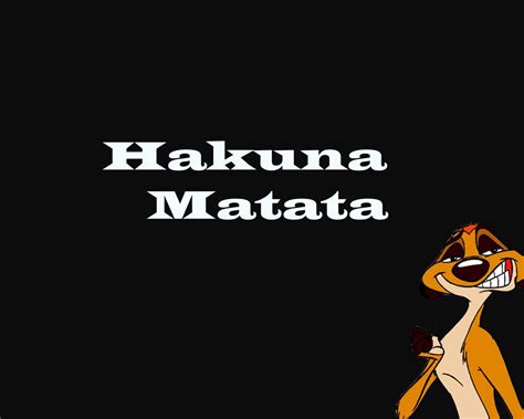 Hakuna Matata by Squirrelke on DeviantArt