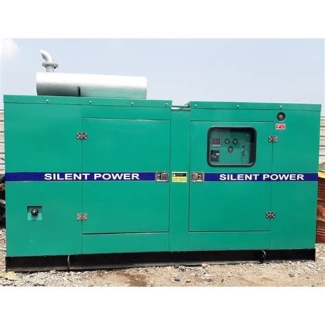 Ms Three Phase 100 kVA Silent Generator Set, For Commercial, 415 V at ...