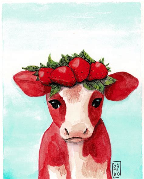 ArtStation - Strawberry cow