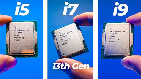 Intel i5 🆚 i7 🆚 i9 - How much performance do you ACTUALLY gain? - YouTube