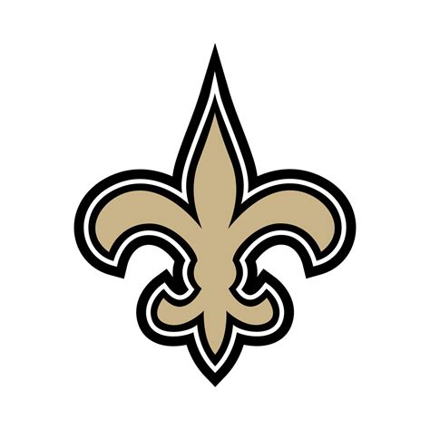 New Orleans Saints logo on transparent background 15863742 Vector Art ...