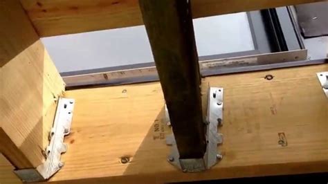 Poorly installed joist hangers - YouTube