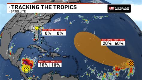 Atlantic tropical wave has increased development chances, also watching ...