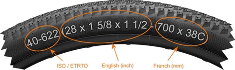 Bike Tire Sizes - A Simple Bicycle Tire Sizing Guide