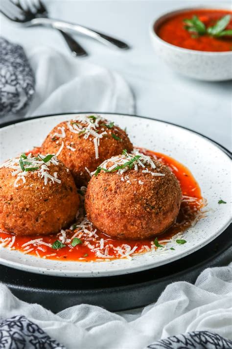 Arancini Italian Rice Balls - Marisa's Italian Kitchen