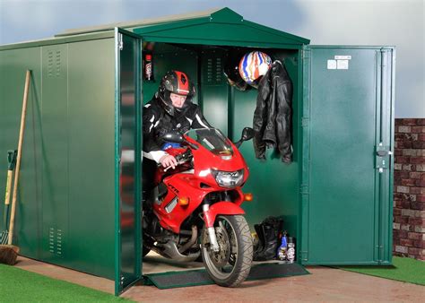 Motorcycle Storage Shed 9ft x 5ft 2 | Motorcycle storage, Motorcycle ...