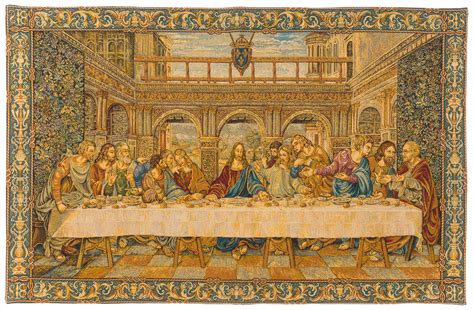 Last Supper Wall Art - Last Supper Tapestry Wall Hanging - Da Vinci ...