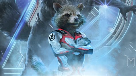 Rocket Raccoon In Avengers Endgame 2019, HD Movies, 4k Wallpapers ...