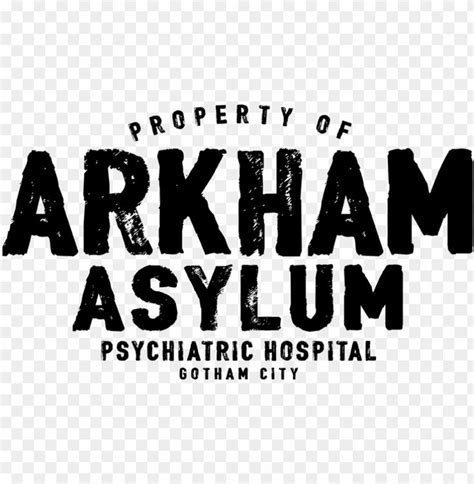 the logo for arkham asylum psychic hospital