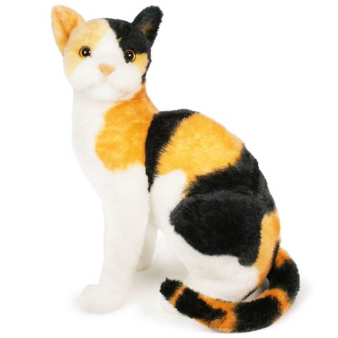 Catalina the Calico Cat | 13.5 inch stuffed animal plush | by Tiger ...