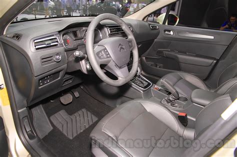 Citroen C4 Sedan interior at the 2015 Chengdu Motor Show