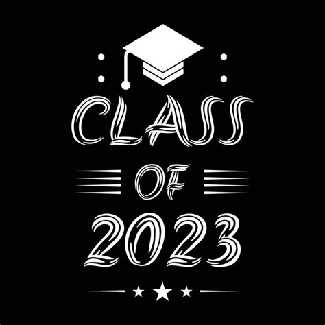 Class of 2023. Graduation banner for high school, college graduate ...