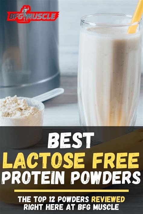 Best Lactose Free Protein Powders (Top 12 And Buying Guide) | Lactose ...