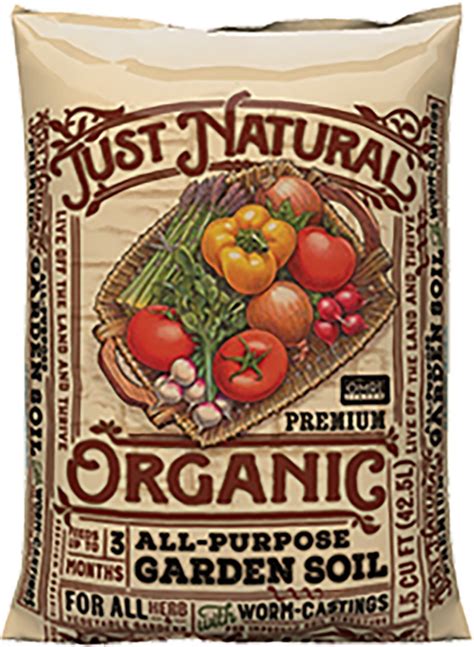 Just Natural Organic Garden SOil 1.5 CuFt