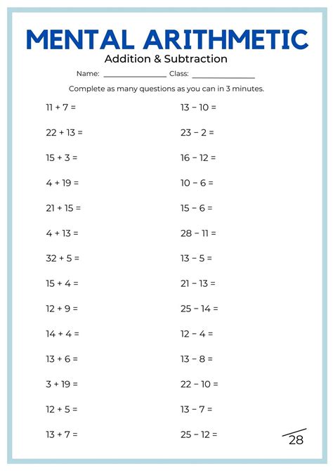 Easy Math Worksheets For Preschoolers