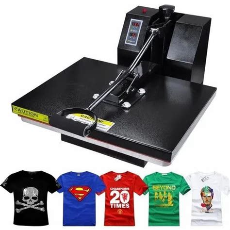 Mild Steel 15x15 2D T Shirt Sublimation Machine, Capacity: 100 pcs/hr ...