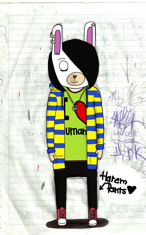 EMO BUNNY by PurpleGlitchyCat on DeviantArt