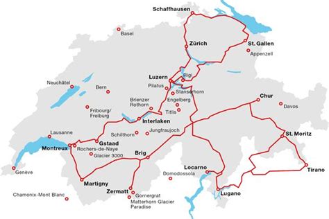 Swiss Rail Holidays: Glacier Express, Bernina Express, Wilhelm Tell ...