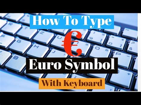 Euro Symbol On Keyboard