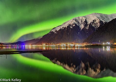 Aurora Borealis , Juneau, Alaska #3434 | Mark Kelley