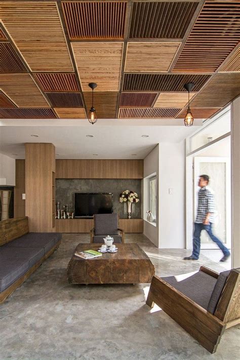 45 Awesome Modern Ceiling Ideas | Wooden ceiling design, Ceiling design ...