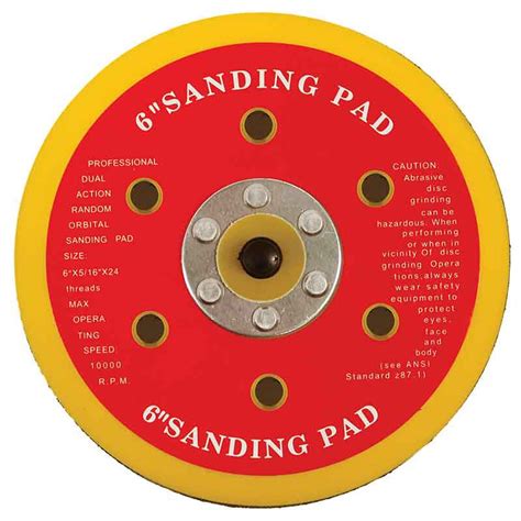 Self Adhesive Sanding Discs 150mm 40 - 320 Grit Sandpaper 6" Sander ...