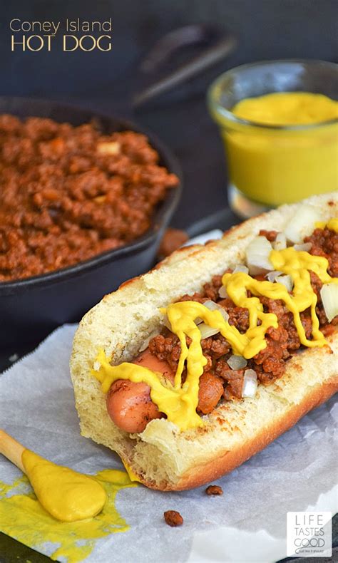 Coney Island Hot Dogs | Life Tastes Good