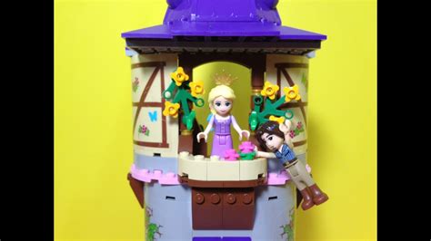 RAPUNZEL LEGO Rapunzel's Creativity Tower From Movie Tangled Video ...