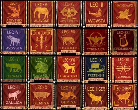 SYMBOLS ROMAN LEGIONS | Roman legion, Roman history, Roman empire