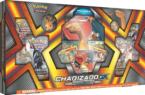 Customer Reviews: Pokémon Charizard-GX Premium Collection Trading Cards ...